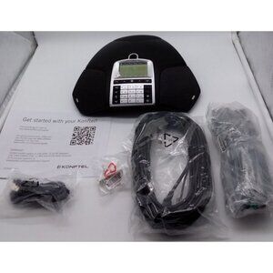 Konftel 300 Conference Business Phone Black with Accessories